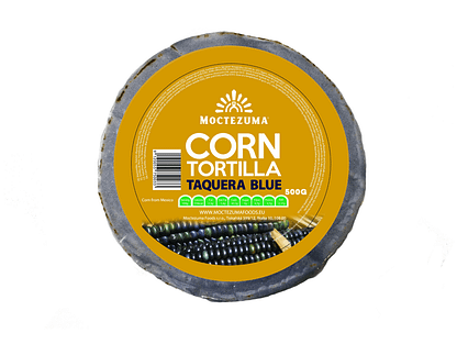 Experience Authenticity with Taquera Blue Corn Tortillas 500g Pack
