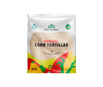 Set your table with Authentic Corn Tortillas 500g Mexican Traditional