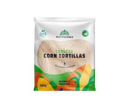 Set your table with Authentic Taquera Corn Tortillas 500g Mexican Traditional