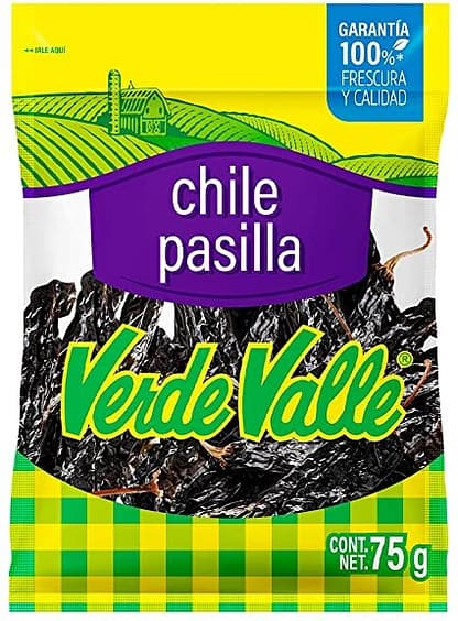 pasilla dried chili 75g